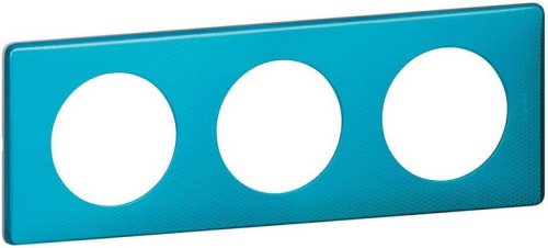 Рамка универсальная Legrand Celiane 3-м. металл лазурный пунктум фото Рамка универсальная Legrand Celiane 3-м. металл лазурный пунктум картинка